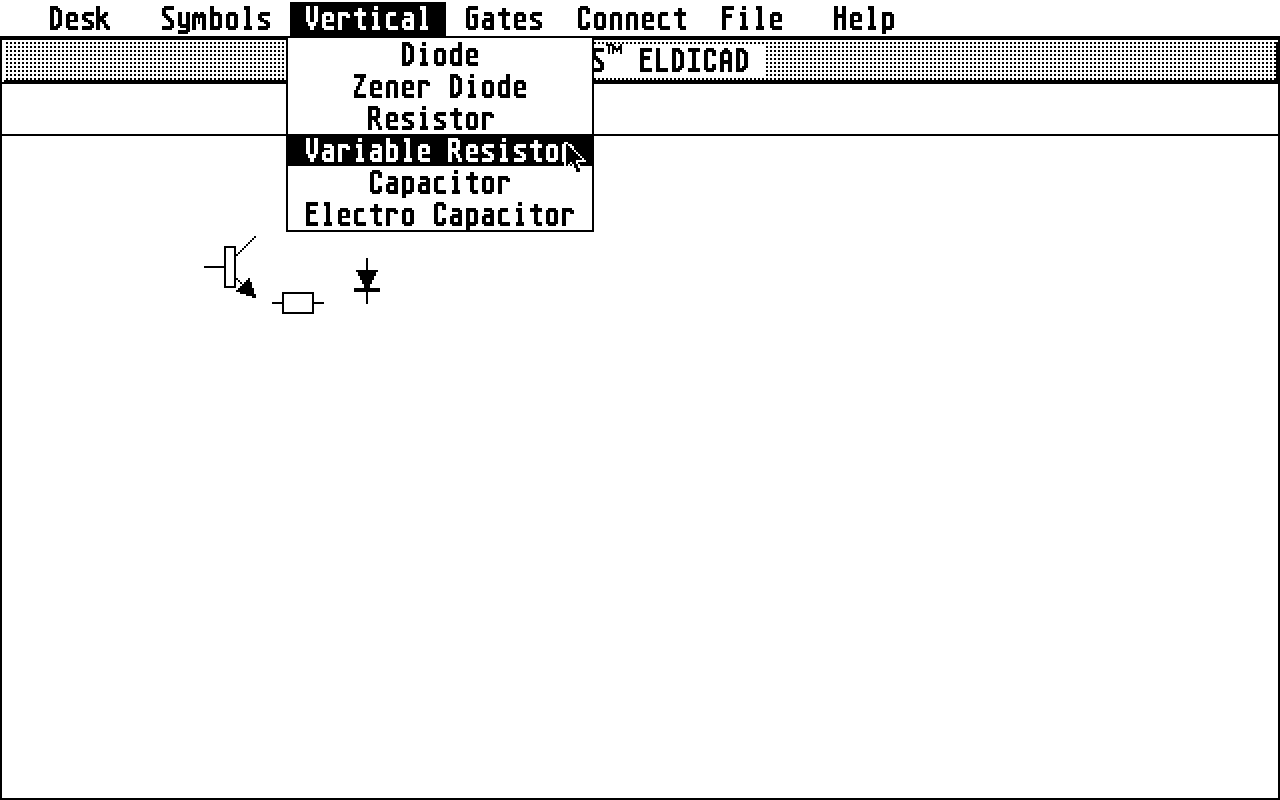 ElDiCAD atari screenshot